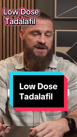 Low Dose Tadalafil (Cialis) Benefits Beyond the Bedroom: Testosterone, Cognition, & Prevention Most people think Viagra and Cialis are just for sexual dysfunction, but low-dose tadalafil (generic Cialis)is an underrated longevity and performance compound that can improve blood flow, exercise recovery, hormone signaling, and even long-term brain and prostate health. • Performance & hormones – improves blood flow for better pumps, vascularity, and oxygen delivery (used by some bodybuilders and spe