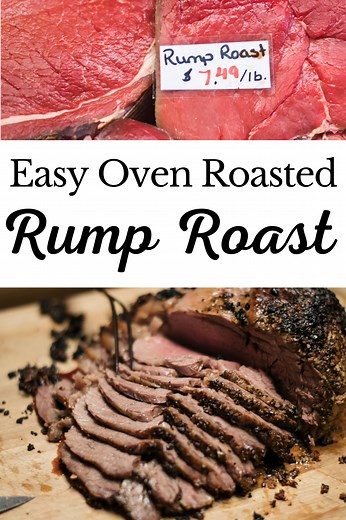 Tender Rump Roast - Oven Roasted Recipe