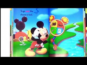 Mickey Mouse Clubhouse Over the River Book Read Aloud
