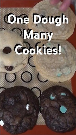 1 Dough, Endless Cookies! The Ultimate Customizable Cookie Recipe