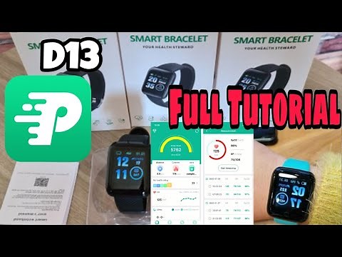 NEW FITPRO Smart Watch SetUp Mobile App | Full Tutorial On How To Set A Smart Bracelet Watch