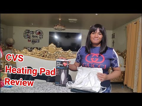 CVS Health Series 300 Heating Pad | Heating Pad Reviews 2022 | Heating Pad for Cramps