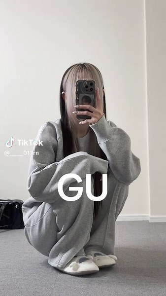 GUアイテムを使って秋冬コーデ⛄️