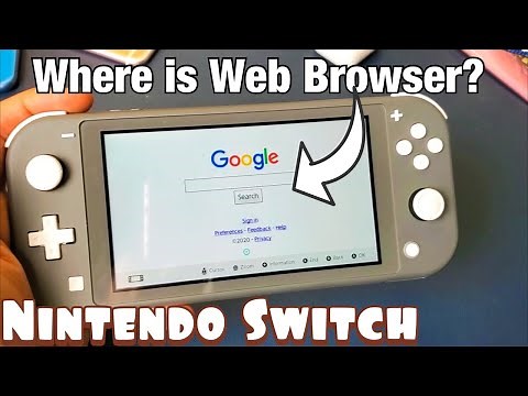 Nintendo Switch: How to Surf the Internet? Where is Web Browser?