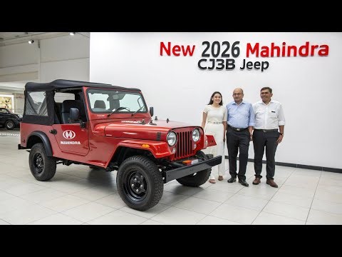 New 2026 Mahindra CJ3B Jeep | Classic Design with Modern Power | Full Review & Features | WheelX