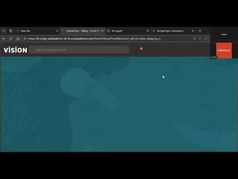 Oracle Fusion AR Receipt setup & Receipt flow