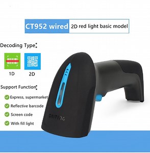 [Hot Item] Bluetooth 2D Qr Code Wired (USB) Portable Handheld Barcode Scanner