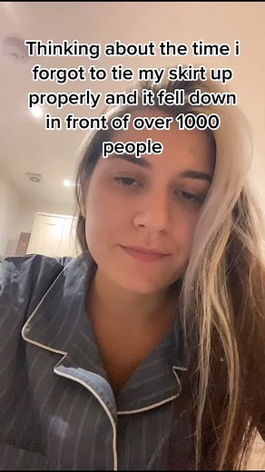 Embarrassing Skirt Fail Moment