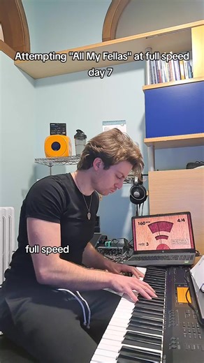 Mastering 'All My Fellas' on Piano: Weeklong Challenge