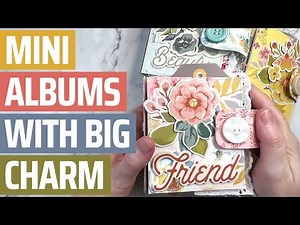 3 SIMPLE Mini Albums {full of pretty pages!} 🌷✨ you just HAVE to make!