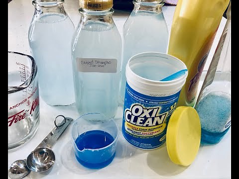 DIY Carpet Shampoo
