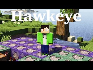 I Made HAWKEYE'S BOW in Minecraft!