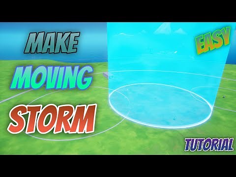 How to Make a Moving Storm in Fortnite Creative - Fortnite Moving Storm/Zone in Creative - Zone Wars