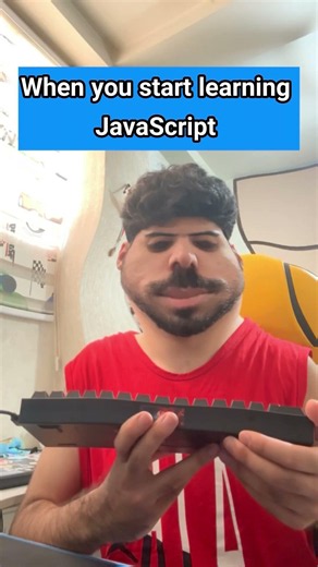 Learning JavaScript as the next step after HTML and CSS 💀 #coding #programming #funny