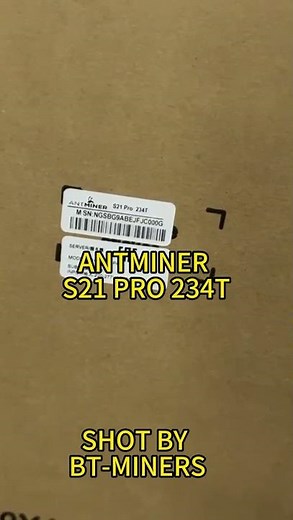 Bitmain Antminer S21 Pro Bitcoin Miner 234TH/S | BT-MINERS