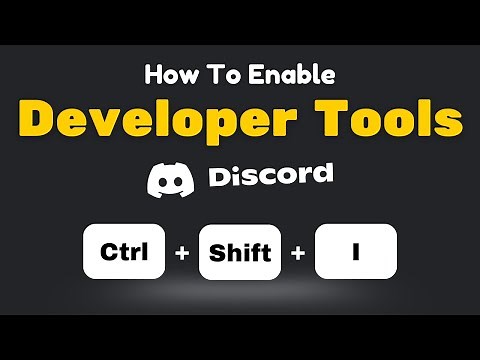 How To Enable Developer Tools on Discord