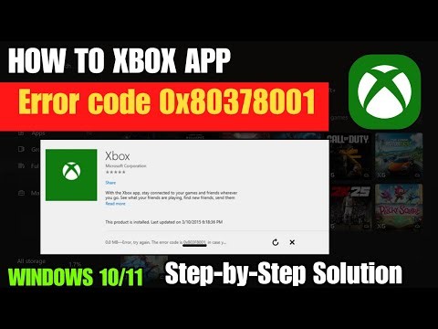 How To Fix Xbox App Error Code 0x803F8001 In Windows (Step-by-Step Guide)