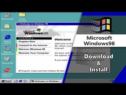 How To Download and Install Windows 98 ||Easy Method