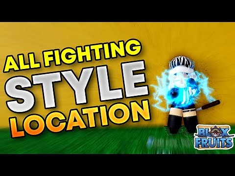 All Fighting Style Location in First Sea in Bloxfruits