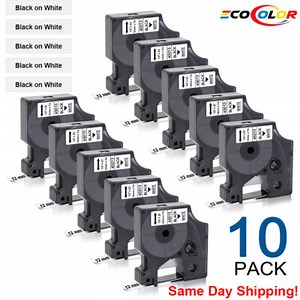 Dymo D1 Label Tape 45013 40913 White 12mm 9mm 6mm for Dymo Label Manager 160 280  | eBay UK