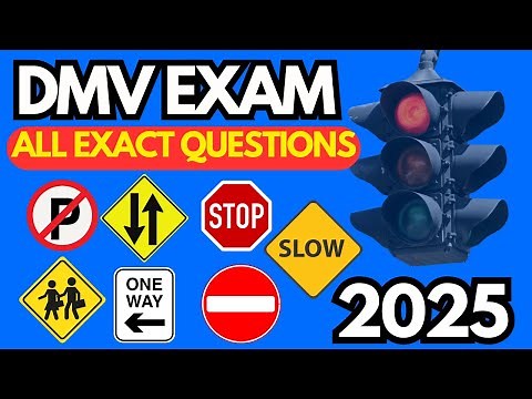 Pass Your DMV Written Test: Real Practice Questions & Answers for 2025!