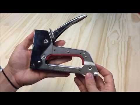 How to load the Arrow JT27 Stapler