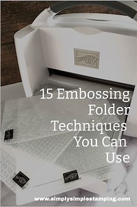 15 Creative Ways to Use Embossing Folders