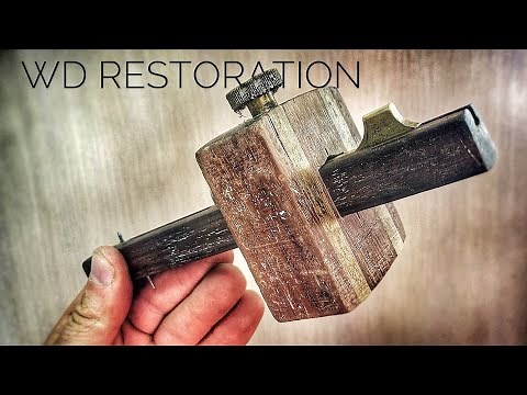 Restoration old tools. Antique Restoration.