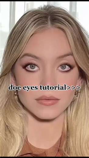 doe eyes tutorial #doeeyes #doeeyestutorial #makeup #makeuptutorial #glowup #sireneyes #sleepeyes #fy #fypシ