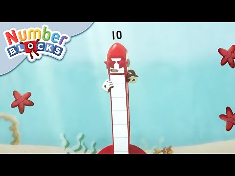 @Numberblocks- Count From 10 Onwards | Maths Day! | Learn to Count