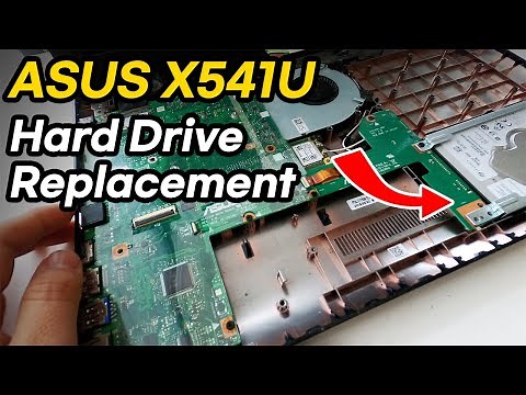 Asus X541U Hard Drive Replacement (SSD Upgrade)