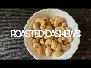 Easy Roasted Cashews microwave recipe