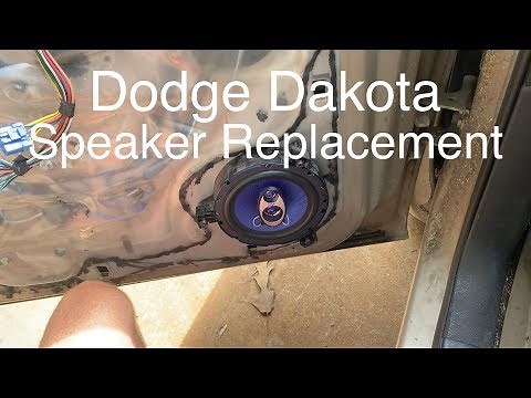 Dodge Dakota Speaker Replacement