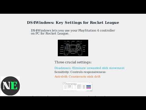 Best DS4Windows Settings For Rocket League (2026) – Deadzones, Sensitivity & Anti-Drift