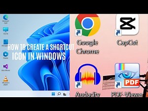 How to Create a Shortcut Icon in Windows 10 & 11