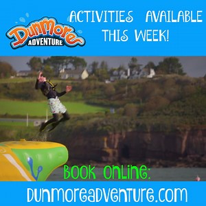 3.6K views · 46 reactions | We are opening activity slots this week, Wibit now available Tuesday at 12 noon, and Friday at 3pm, Saturday, Sunday and Monday all day - book online www.dunmoreadventure.com See you on the water! | Dunmore Adventure | Facebook