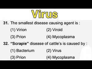 microbiology mcq questions answers - viruses mcq - virology