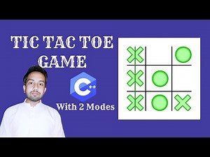 How To Make a Tic Tac Toe Game in C++ || Tic Tac Toe Game Project in C++ [with 2 Modes]