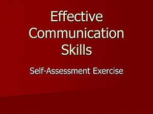 PPT - Effective Communication Skills PowerPoint Presentation, free download - ID:9668003