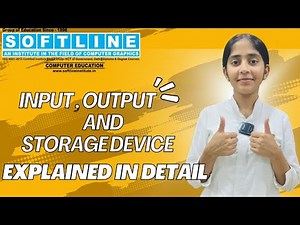 Computer Basics: Input, Output & Storage Devices Explained with Examples