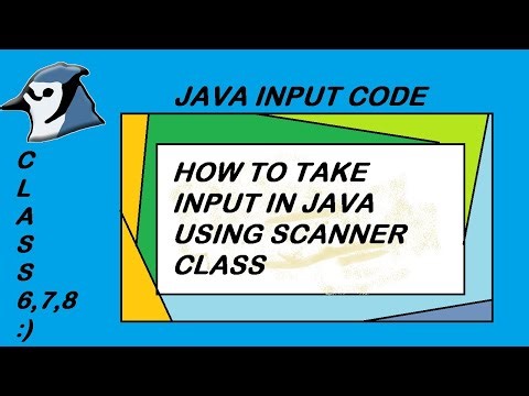 Easiest School-Level Project || How to take input from the user || BlueJ Class 8