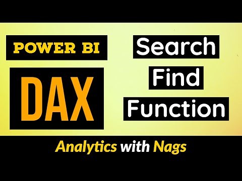 Search and Find in Power BI DAX Tutorial (37/50)