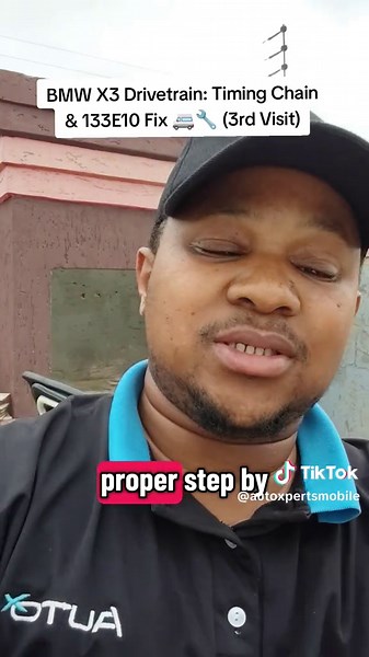 BMW X3 Timing Chain Replacement and 133E10 Fix