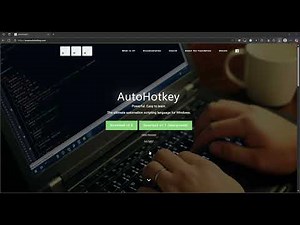 AutoHotkey download tutorial