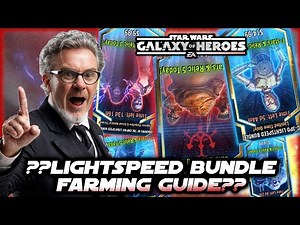 Lightspeed Bundle Farming Guide for Star Wars Galaxy of Heroes!