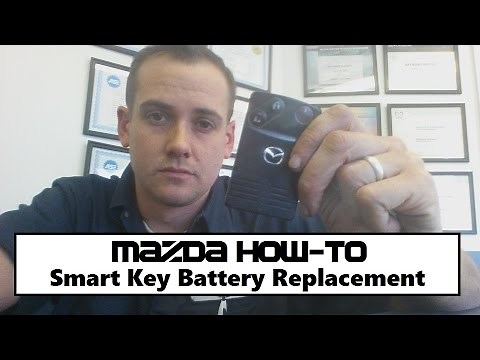 Mazda Smart Key Battery Replacement