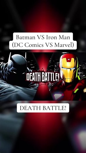 Batman VS Iron Man the BATMANS incident 😭🙏 #deathbattle #batman #ironman #dccomics #marvel Trending Up 🦇🖲