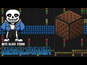 [100 SUBS] Megalovania - Note Block Studio