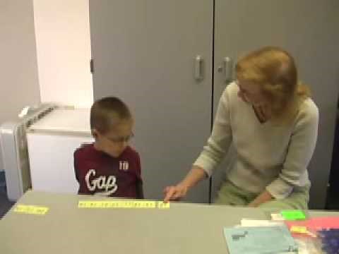 Kindergarten Math Assessment Student 1