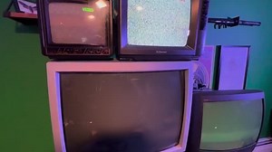 2.8K views · 22 reactions | Rob Gavagan has created a delightful cacophony of retro TV monitors which all loop the same video, thanks to Raspberry Pi 4. (No we don't know why there is a skeleton holding a Ouija board) https://www.raspberrypi.com/news/multiscreen-raspberry-pi-video-looper/ | Raspberry Pi | Facebook